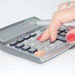 calculator, hand, calculate